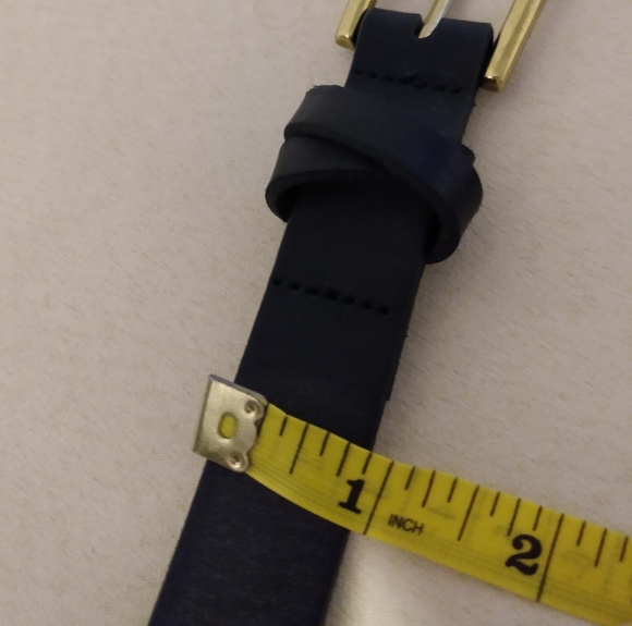 Duluth Trading Co Women's Black Leather Belt Size Small (11411) Made in USA, NWT - Picture 9 of 11